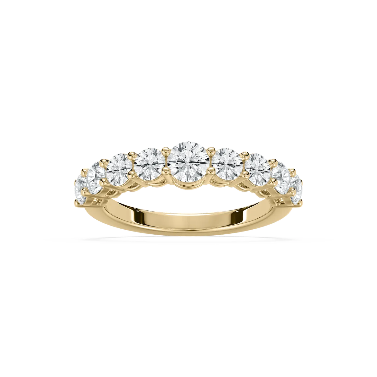1.50 Carat Round Diamond Classic Eternity Band