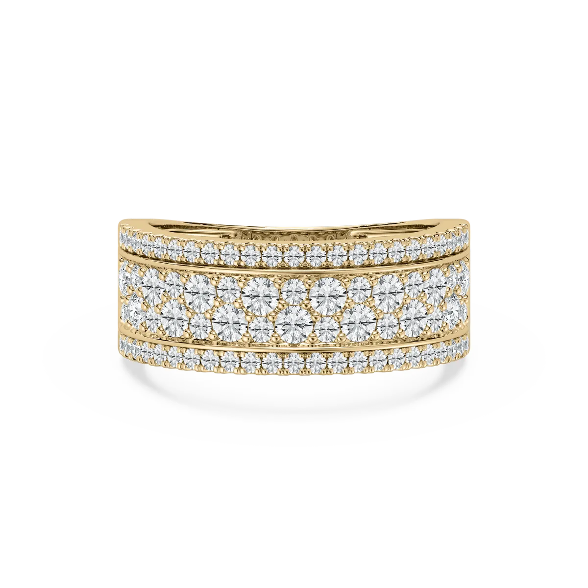 Round Diamond Pure Elegance Engagement Ring