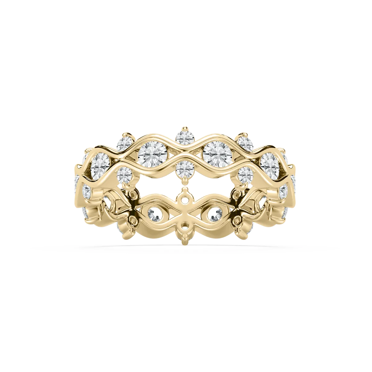 1.50 Carat Round Diamond Azela Eternity Band