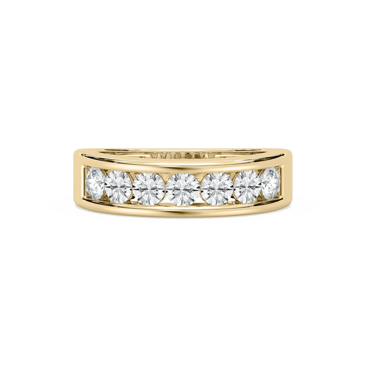1 Carat Round Diamond Disy Classic Eternity Band