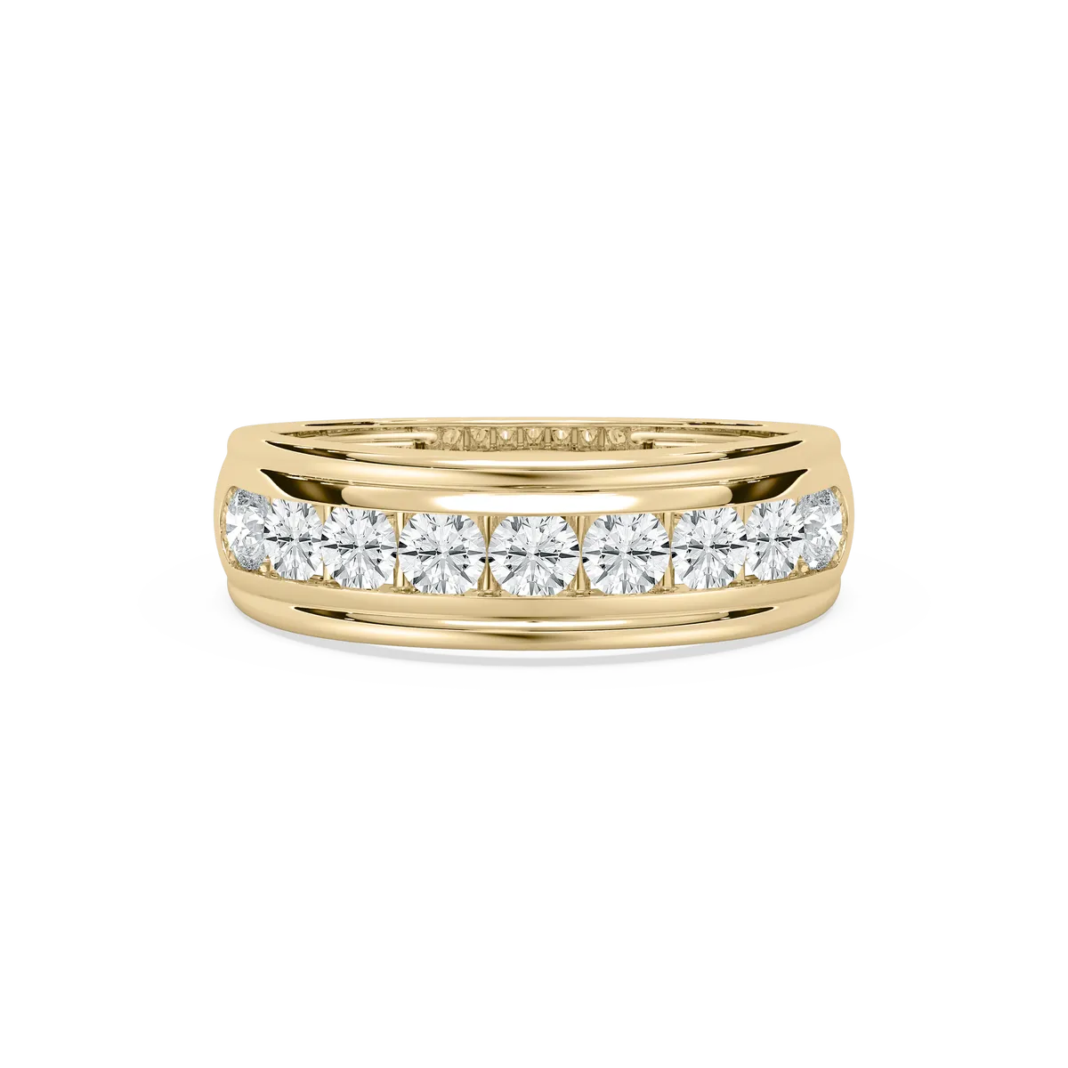1 Carat Round Diamond Dainty Eternity Band