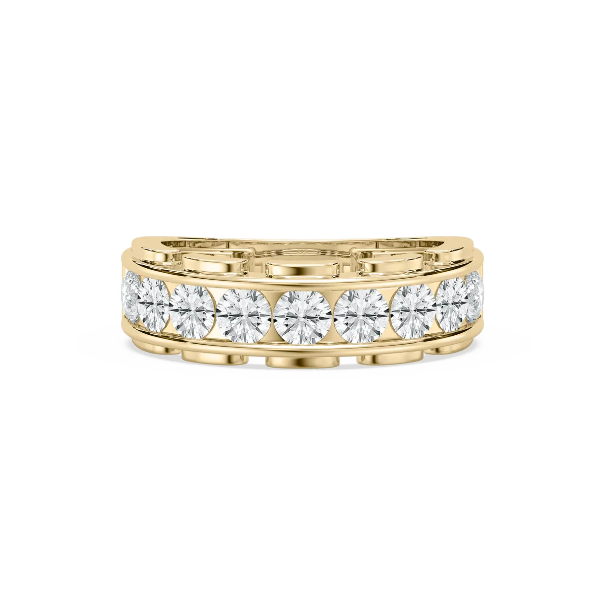1.5 Carat Round Diamond Irena Classic Eternity Band
